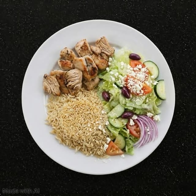 Chicken Souvlaki.